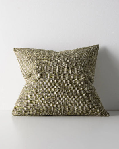 Hearthstone Tweed Cushion - Moss