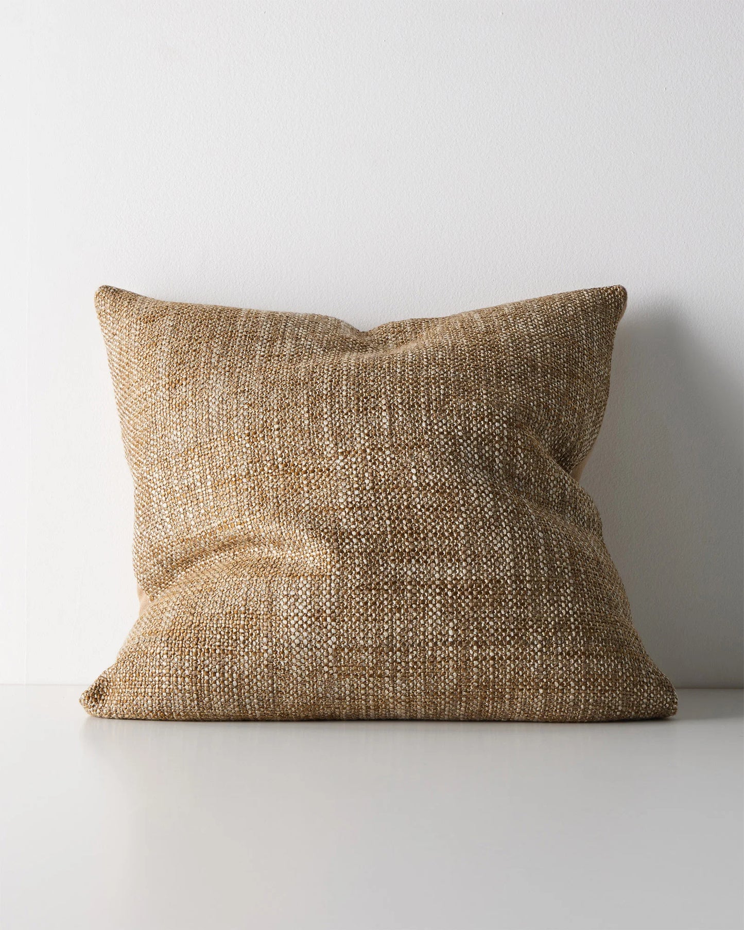 Hearthstone Tweed Cushion - Toffee