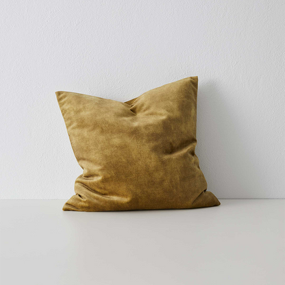 Velvet Cushion | Chartreuse