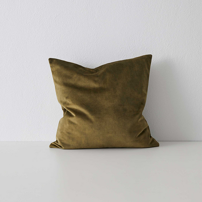 Velvet Cushion | Moss