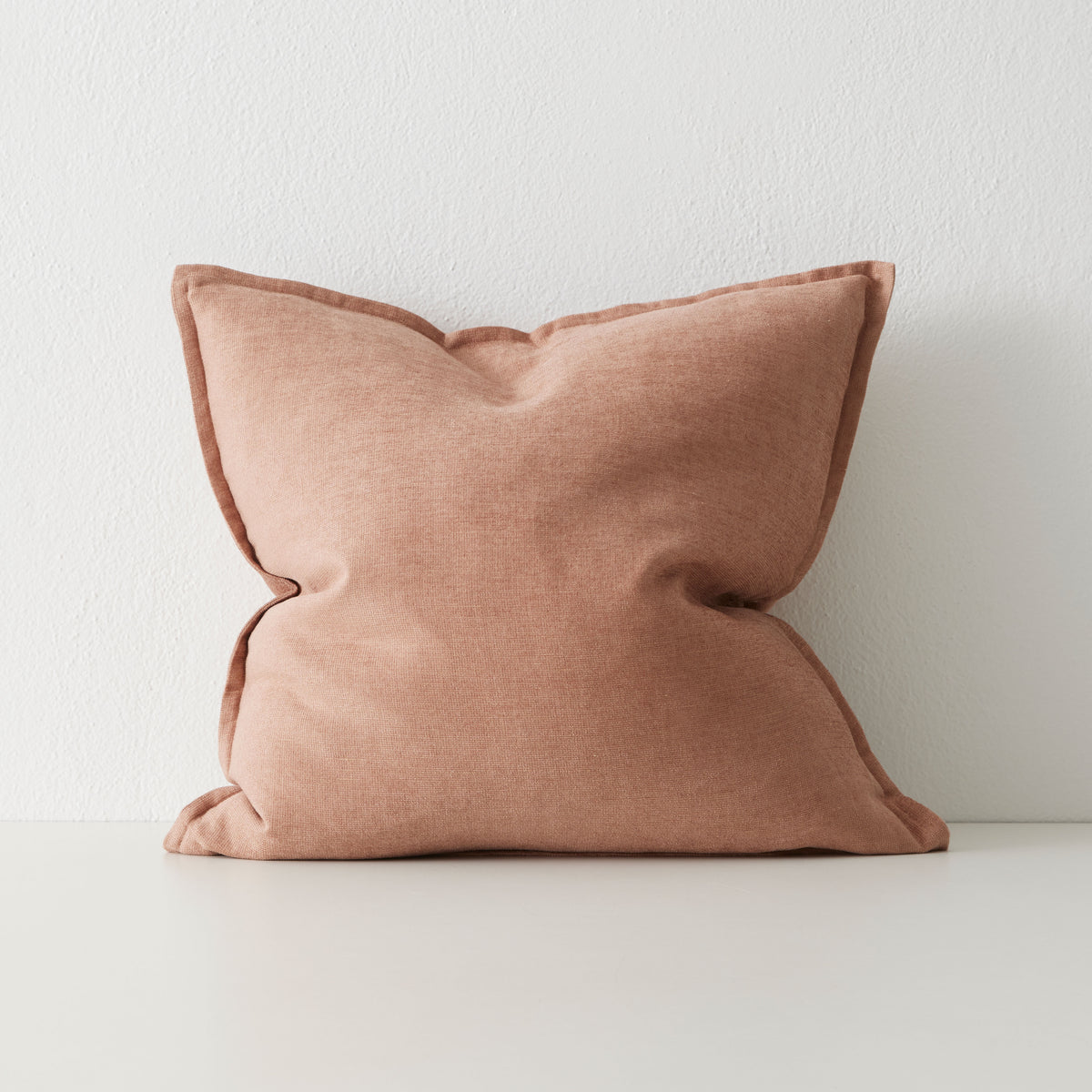 Linen Blend Cushion | Clay
