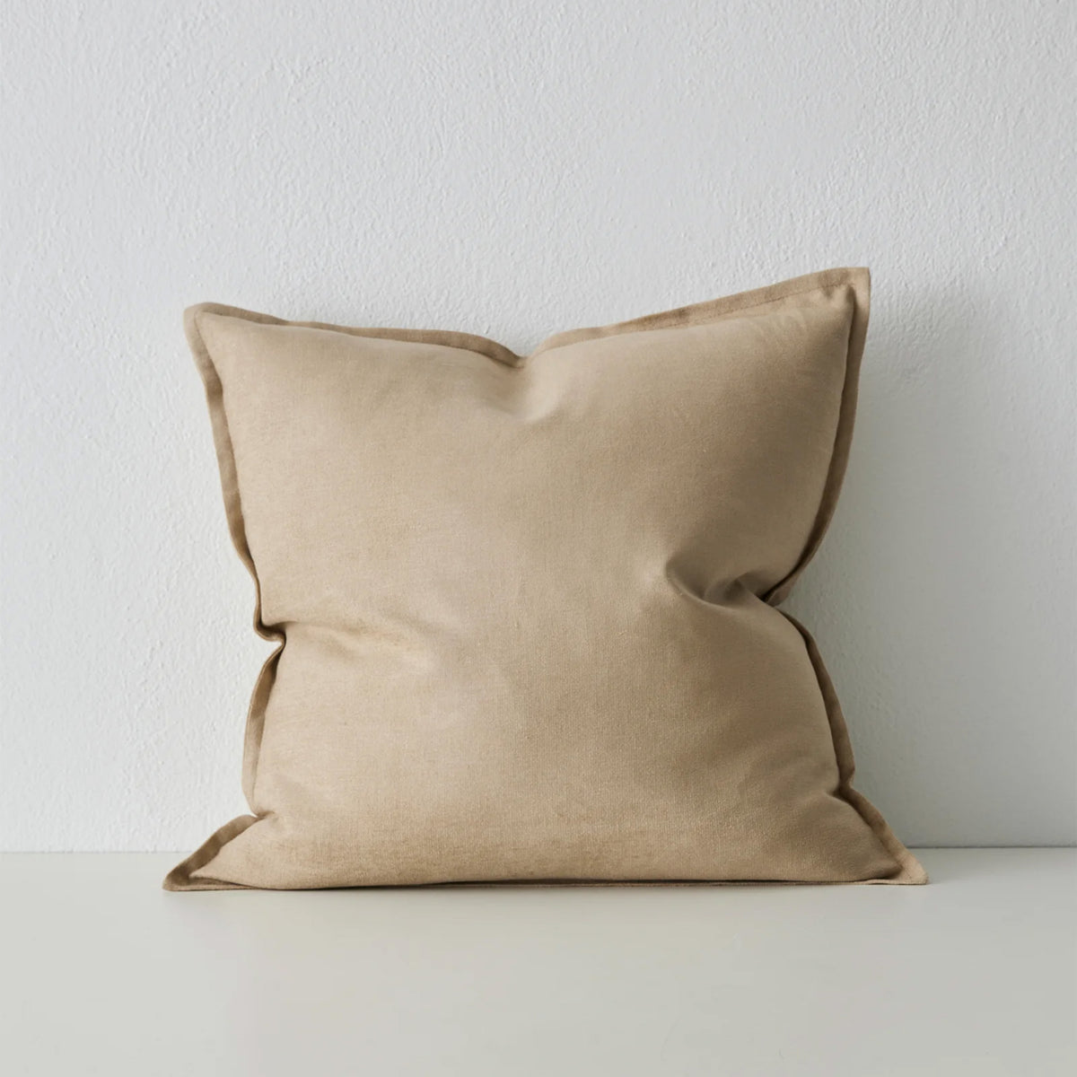 Linen Blend Cushion | Ecru