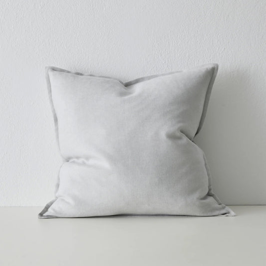 Linen Blend Cushion | Glacier