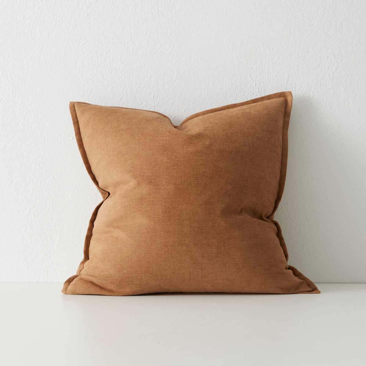 Linen Blend Cushion | Ochre