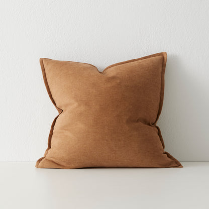 Linen Blend Cushion | Ochre