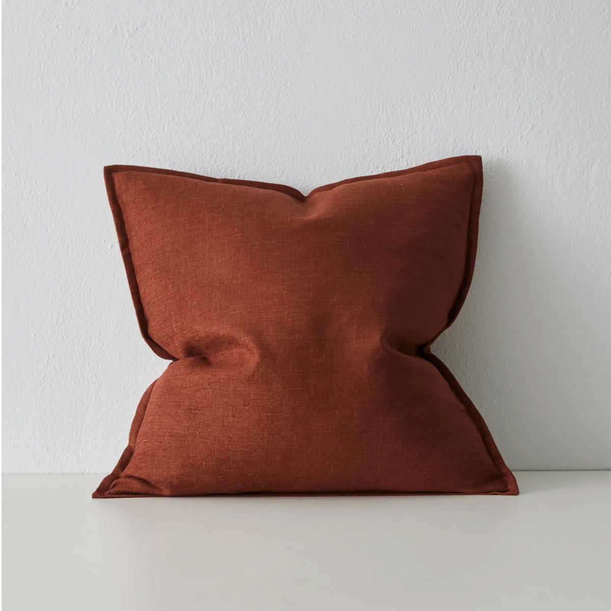 Linen Blend Cushion | Rosewood