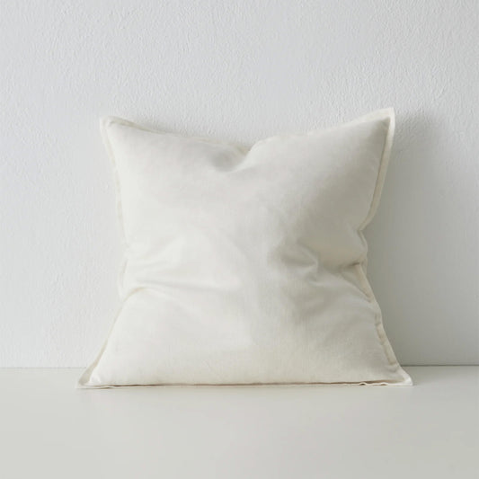 Linen Blend Cushion | Salt