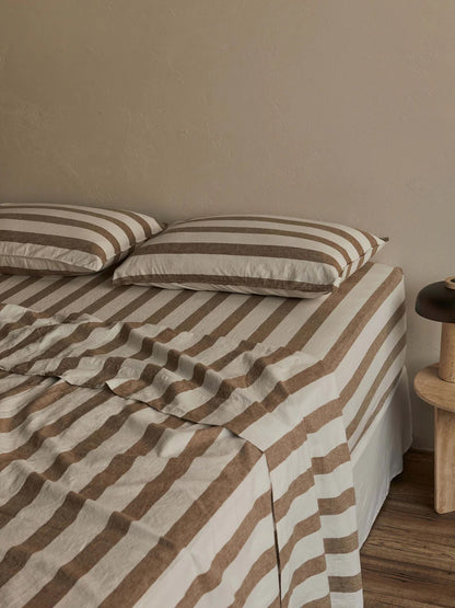 Café Striped Sheet Set