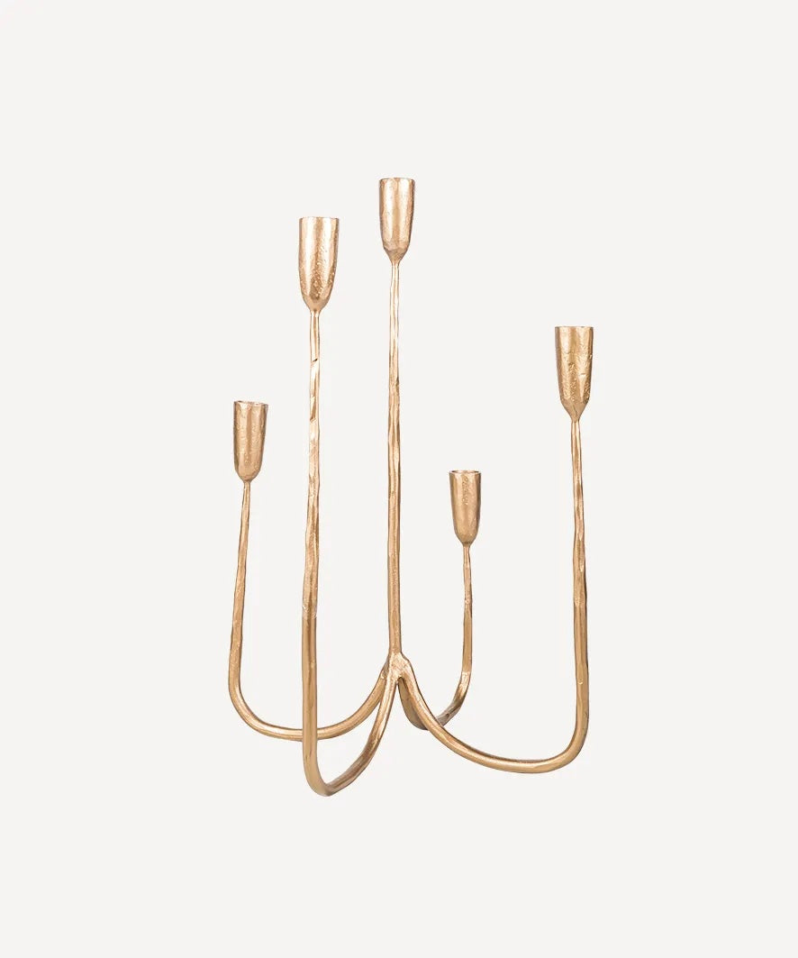 Cluster Candelabra | Gold