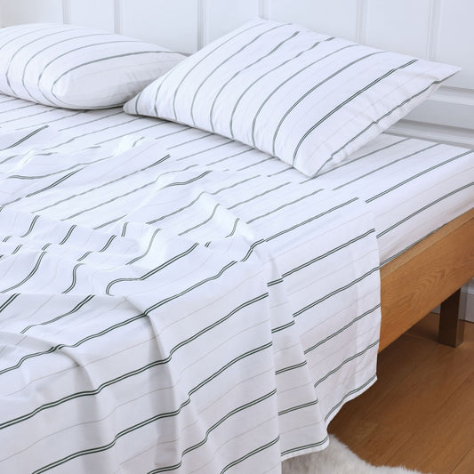 Cape Cod Stripe Sheet Set – Leaf