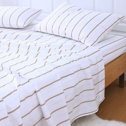 Cape Cod Stripe Sheet Set – Ochre