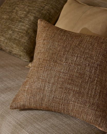 Hearthstone Tweed Cushion - Auburn