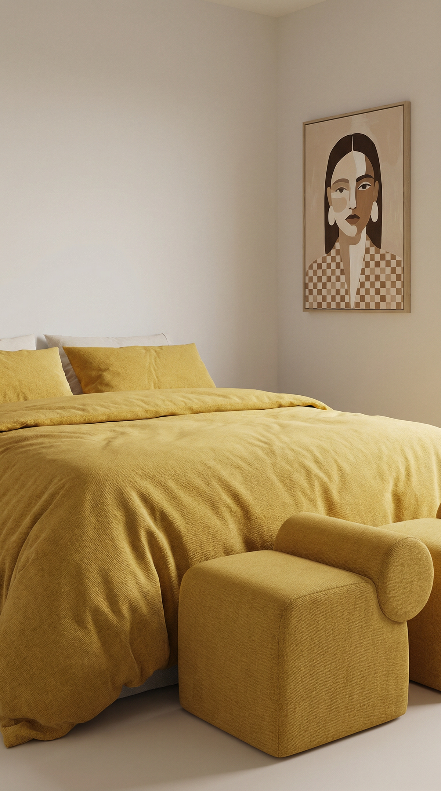 Linen Duvet Cover - Citrine