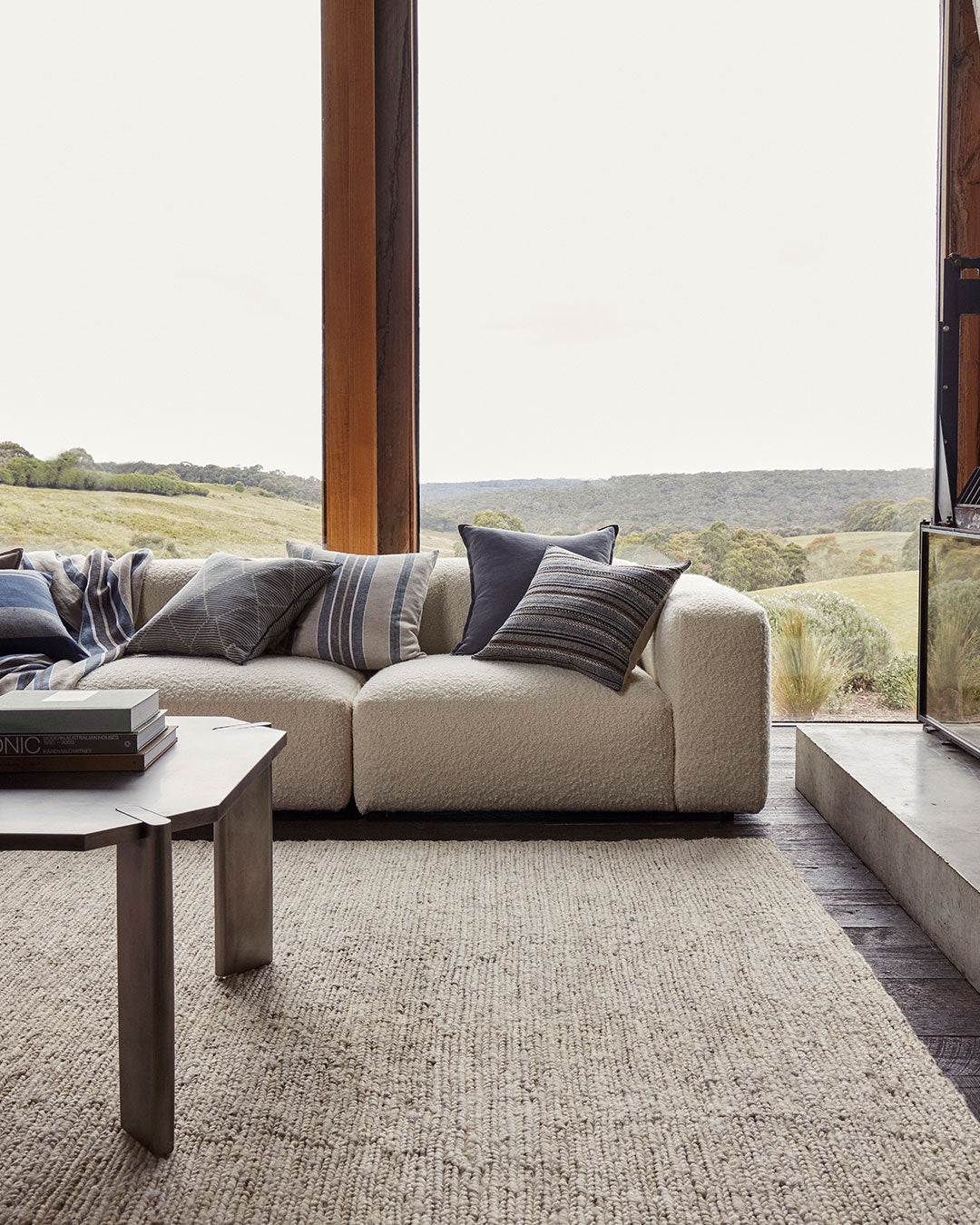 Linen Cushions | Smoke