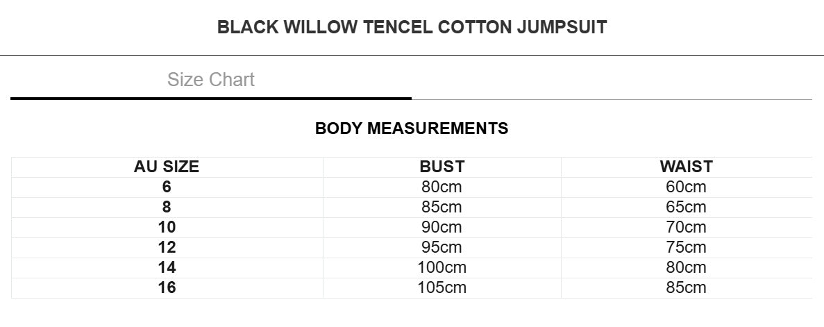 Black Willow Jumpsuit