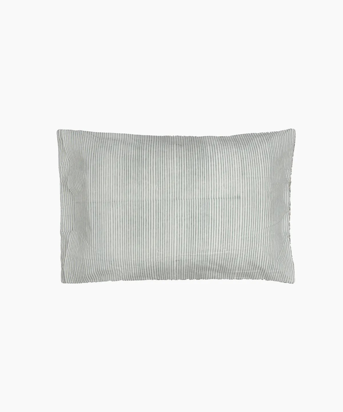 Athena Coverlet in Blue & Natural