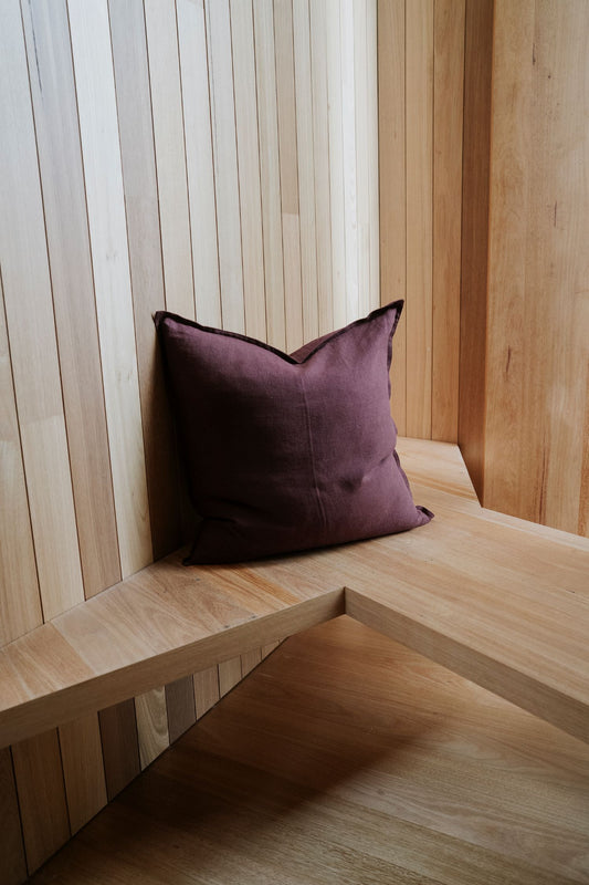 Linen Cushions | Garnet