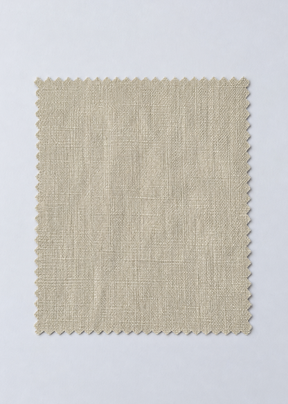Heavy Linen Bed Cover | Ecru
