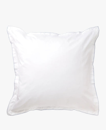 Egyptian Cotton Pillowcases — French Blue Embroidery