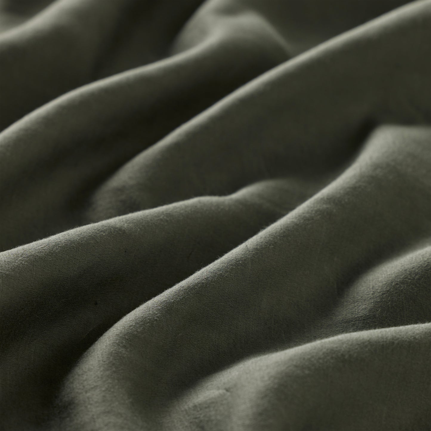 The Lumière Duvet Cover in Olive | Made in NZ