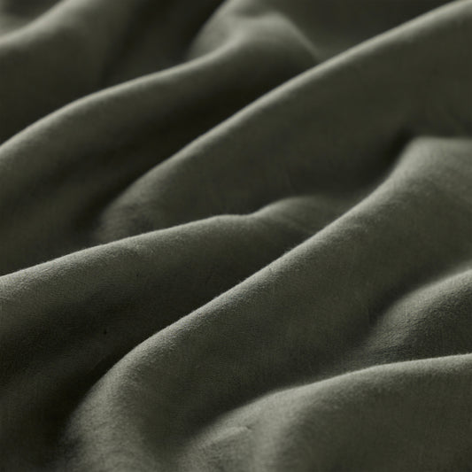 The Lumière Duvet Cover in Olive | Made in NZ