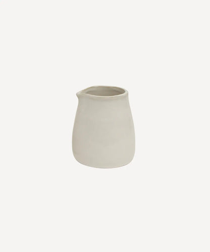 Rustic Stoneware Milk Jug | Off White