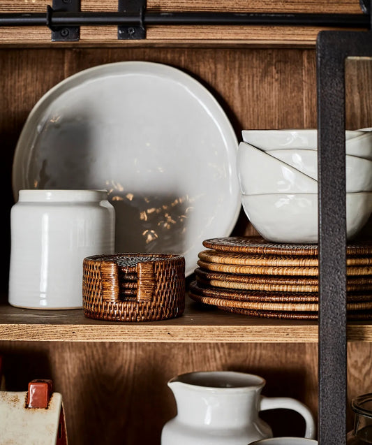 Rustic Stoneware Soup Bowl | Off White | 18.5cm