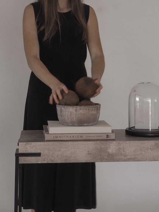 Textured Wide Plant Pot | 29cm