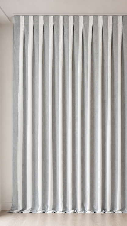 Kyoto Stripe Linen Curtains
