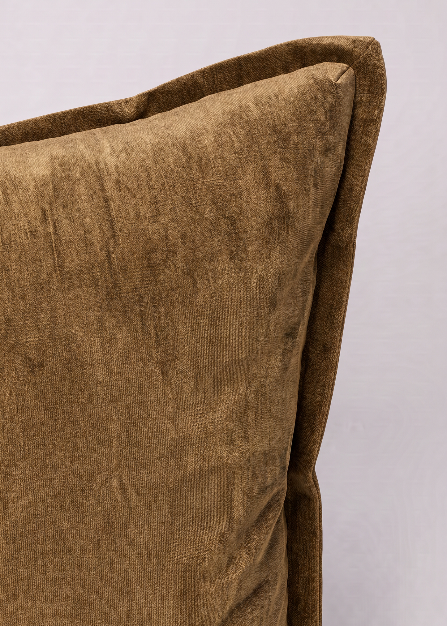 Velvet Lumbar Cushion - Gold