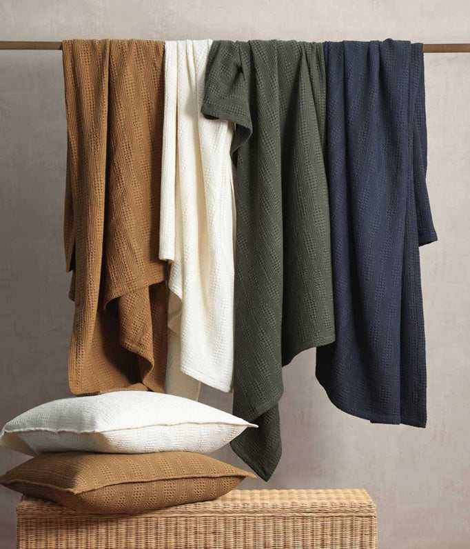 Waffle Throw - Ivy