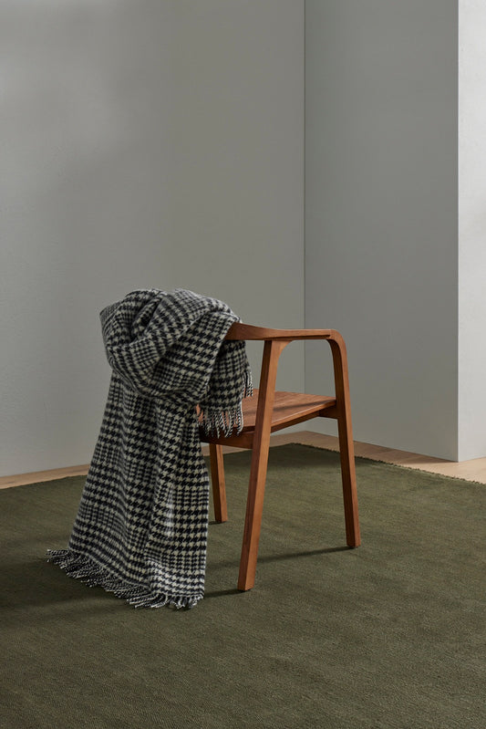 Helmsdale Midnight - 100% Wool Throw