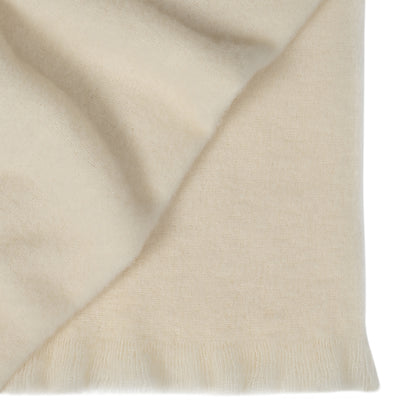 Hyde Wool Throw | Cream - Made in New Zealand