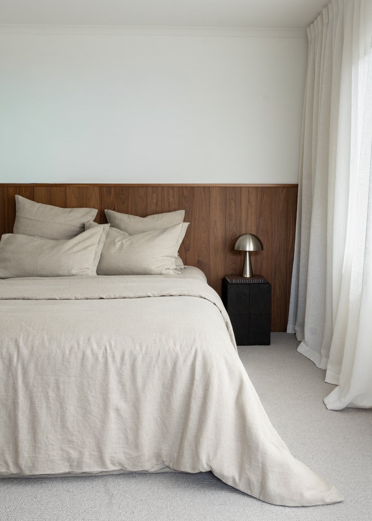 Majeste® Linen Pillowcases in Natural  | Made in New Zealand