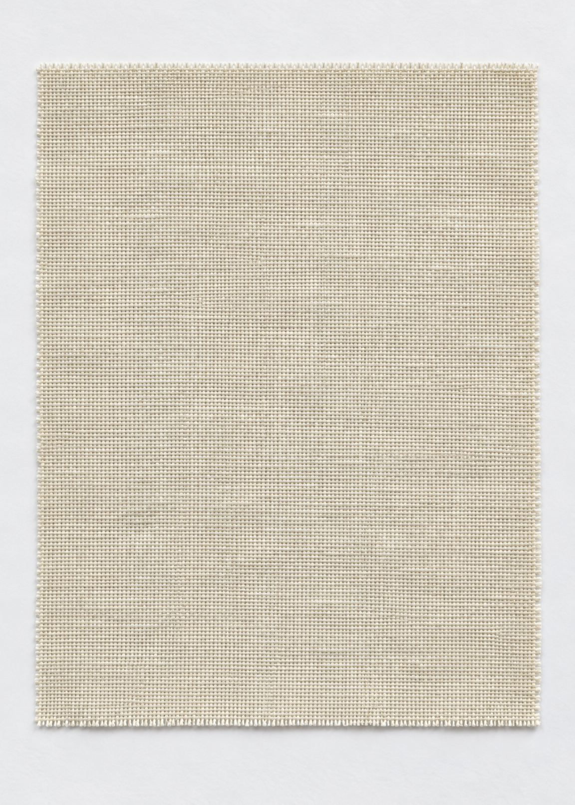 Heavy Linen Bed Cover | Ivory