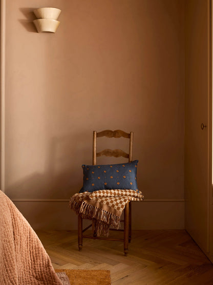 Bonita Linen Cushion - Indigo