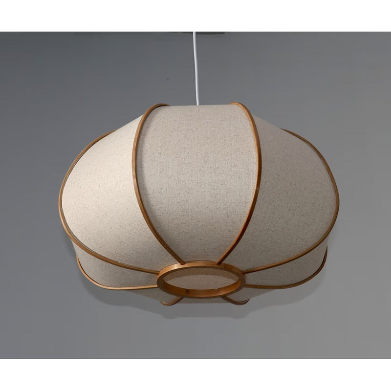 The Japandi Linen Pendant