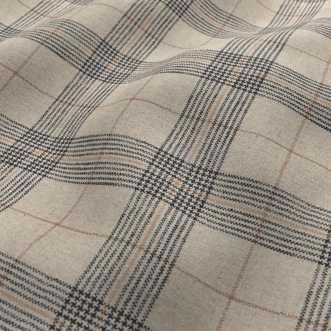 Ralph Plaid Lumbar Cushion - Natural