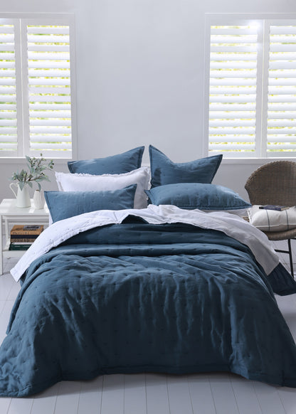 Linen Bedspread | Bluestone