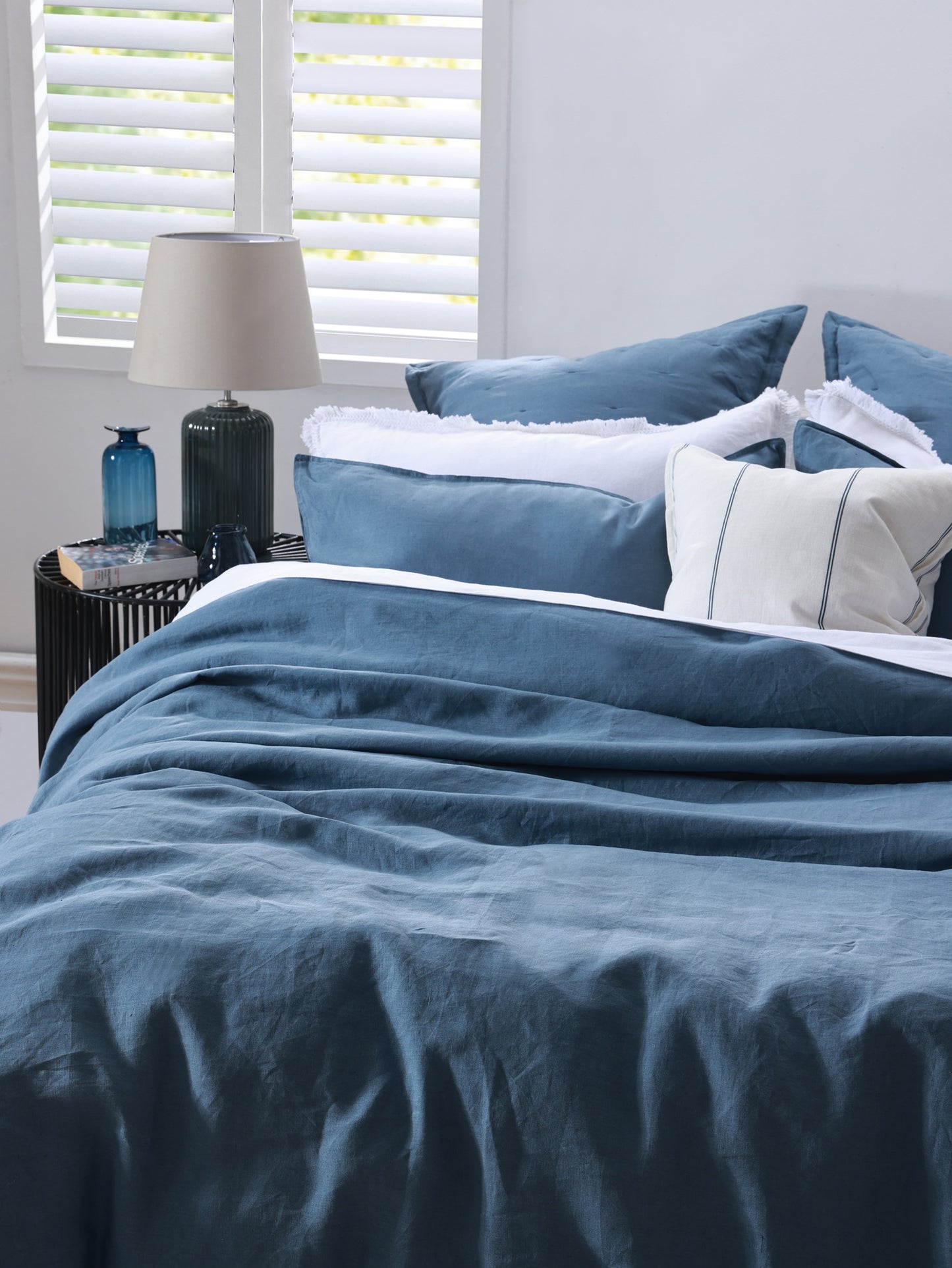 Linen Duvet Cover Set | Bluestone