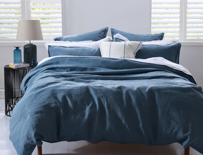 Linen Duvet Cover Set | Bluestone