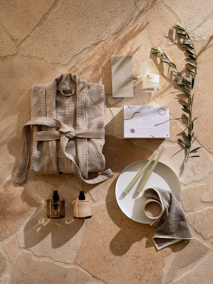 Spa Waffle Bathrobe | Oatmeal