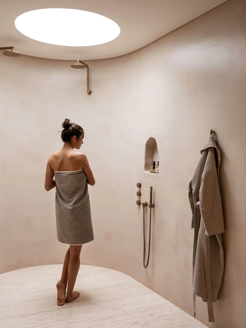 Spa Waffle Bathrobe | Oatmeal