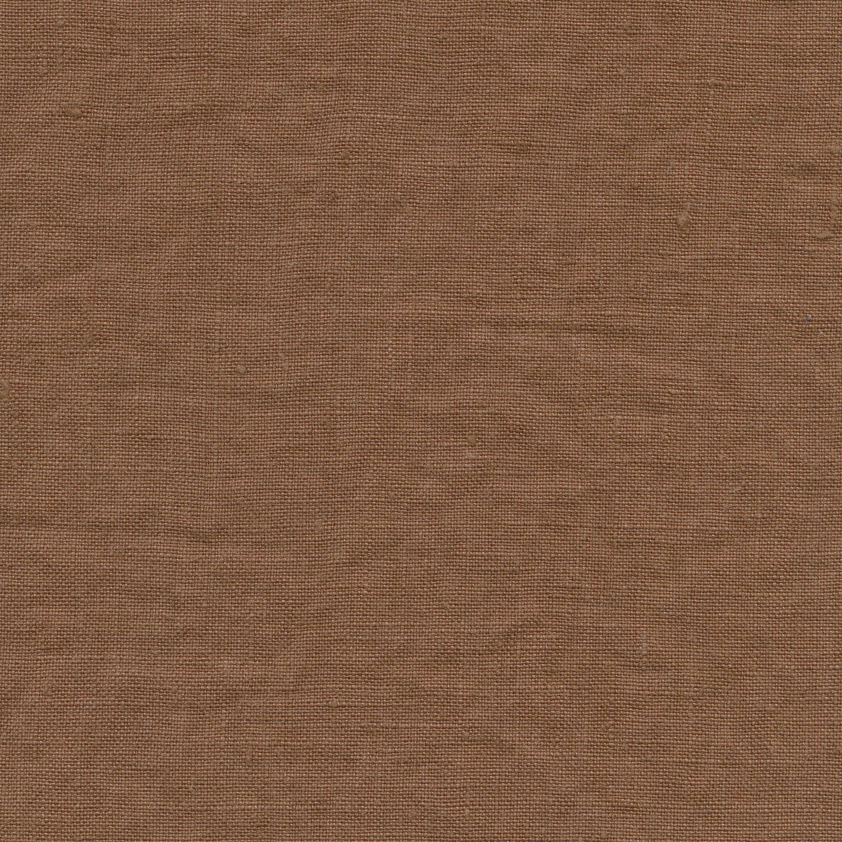 Heavy Linen Bed Cover | Chestnut