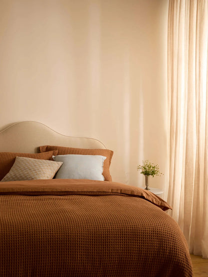 Wool & Silk Cushion - Sky
