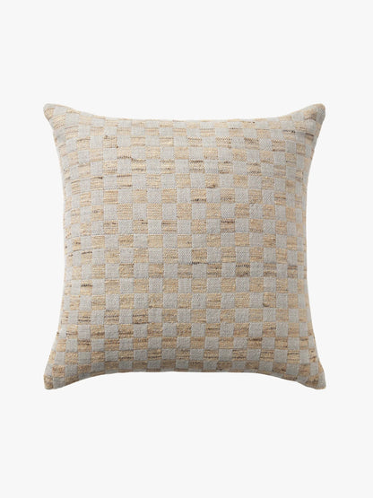 Wool & Silk Cushion - Sky