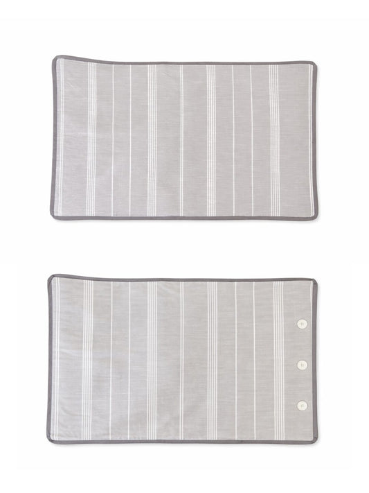 Lake House Duvet Set in Grey