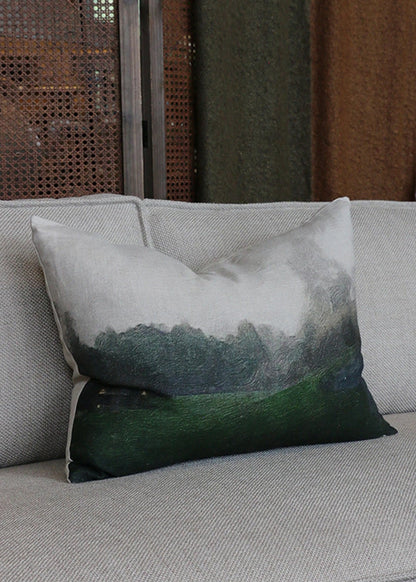 Dusk at Huka Printed Cushion Cover