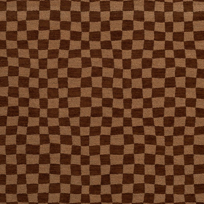 Brown and beige checkered pattern