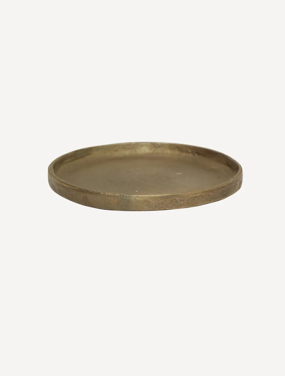 Hand-Forged Brass Plate -20cm